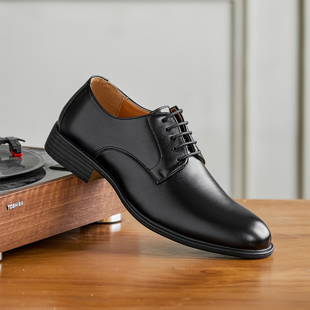 Herren Leder Dress-Schuhe – Klassische Schnürformelle Schuhe