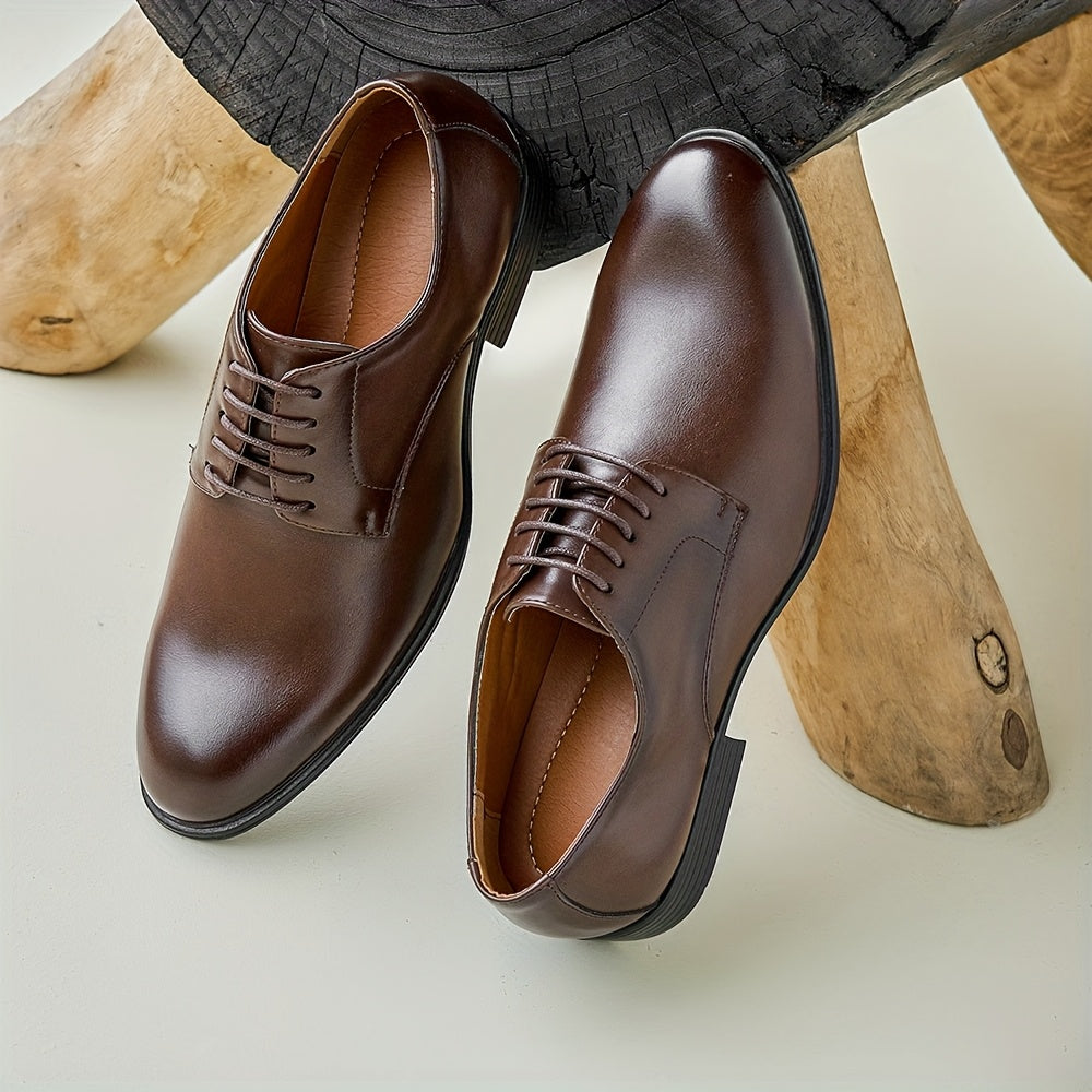 Herren Leder Dress-Schuhe – Klassische Schnürformelle Schuhe