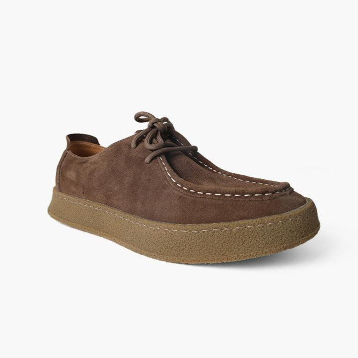 Herren Wildleder Schnürschuhe – Bequeme Freizeitschuhe