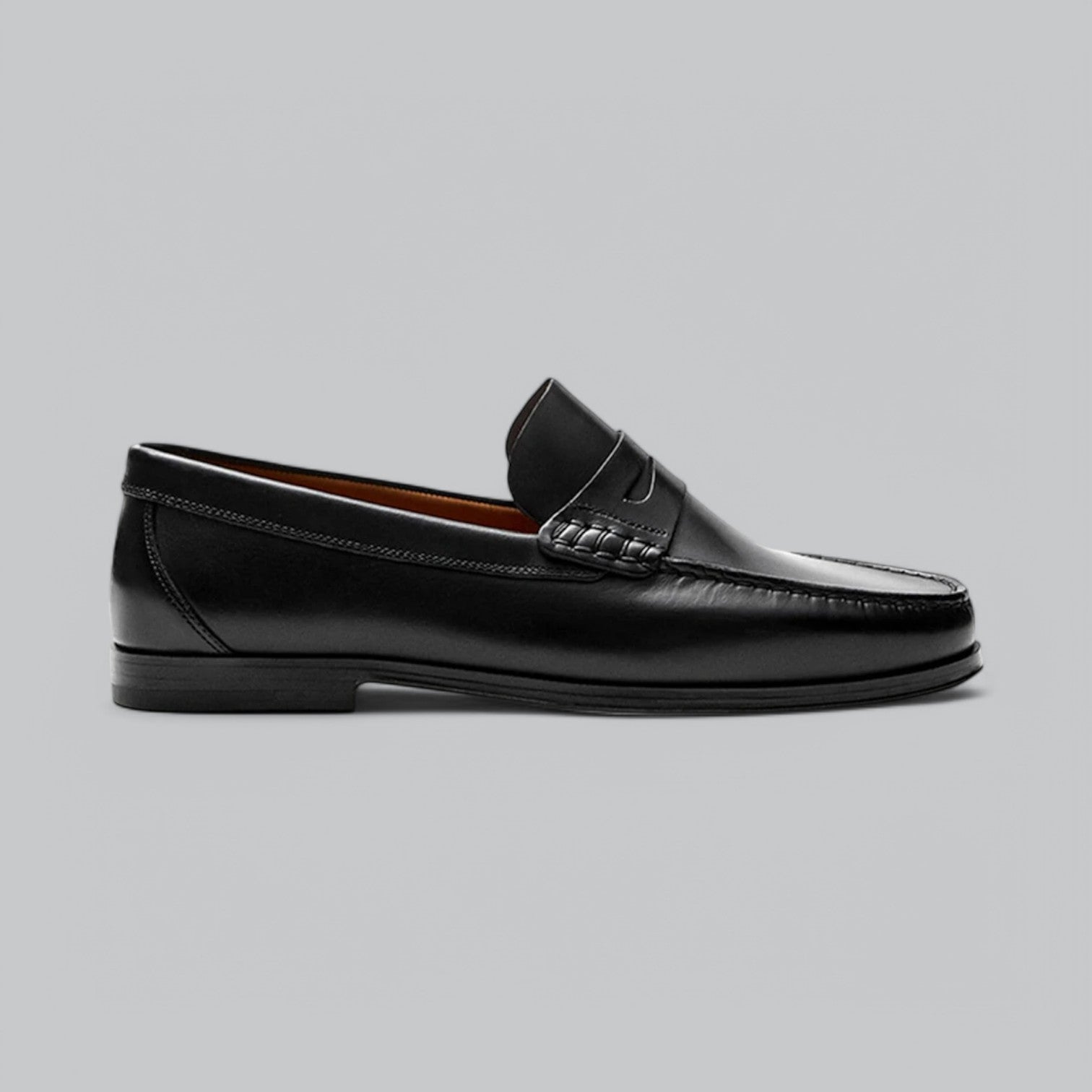 Herren Klassische Lederloafer – Elegantes Penny-Design