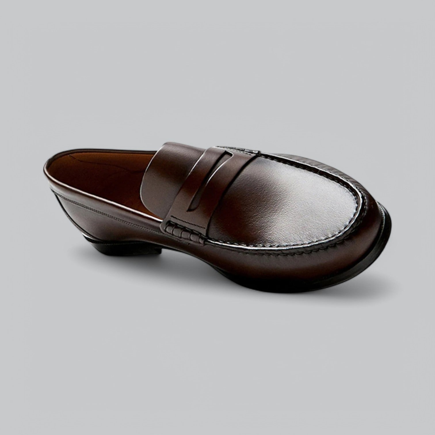 Herren Klassische Lederloafer – Elegantes Penny-Design