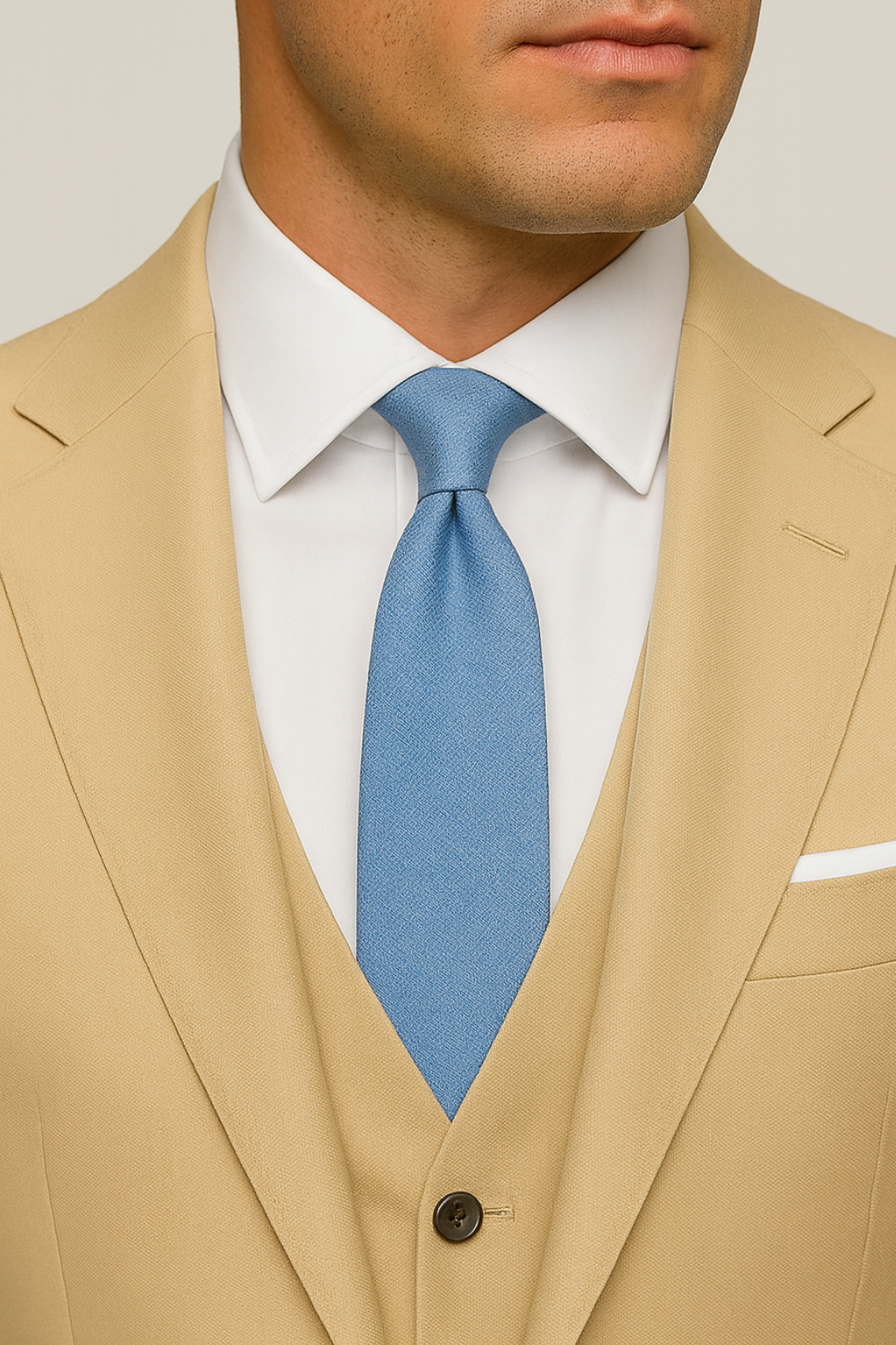 Herren Dreiteiliger Anzug – Moderner Slim Fit