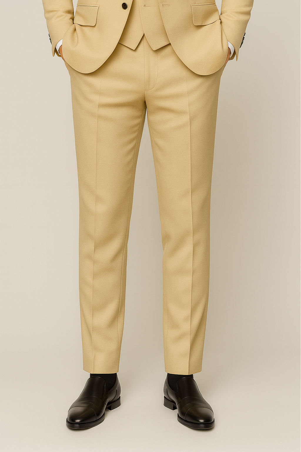 Herren Dreiteiliger Anzug – Moderner Slim Fit