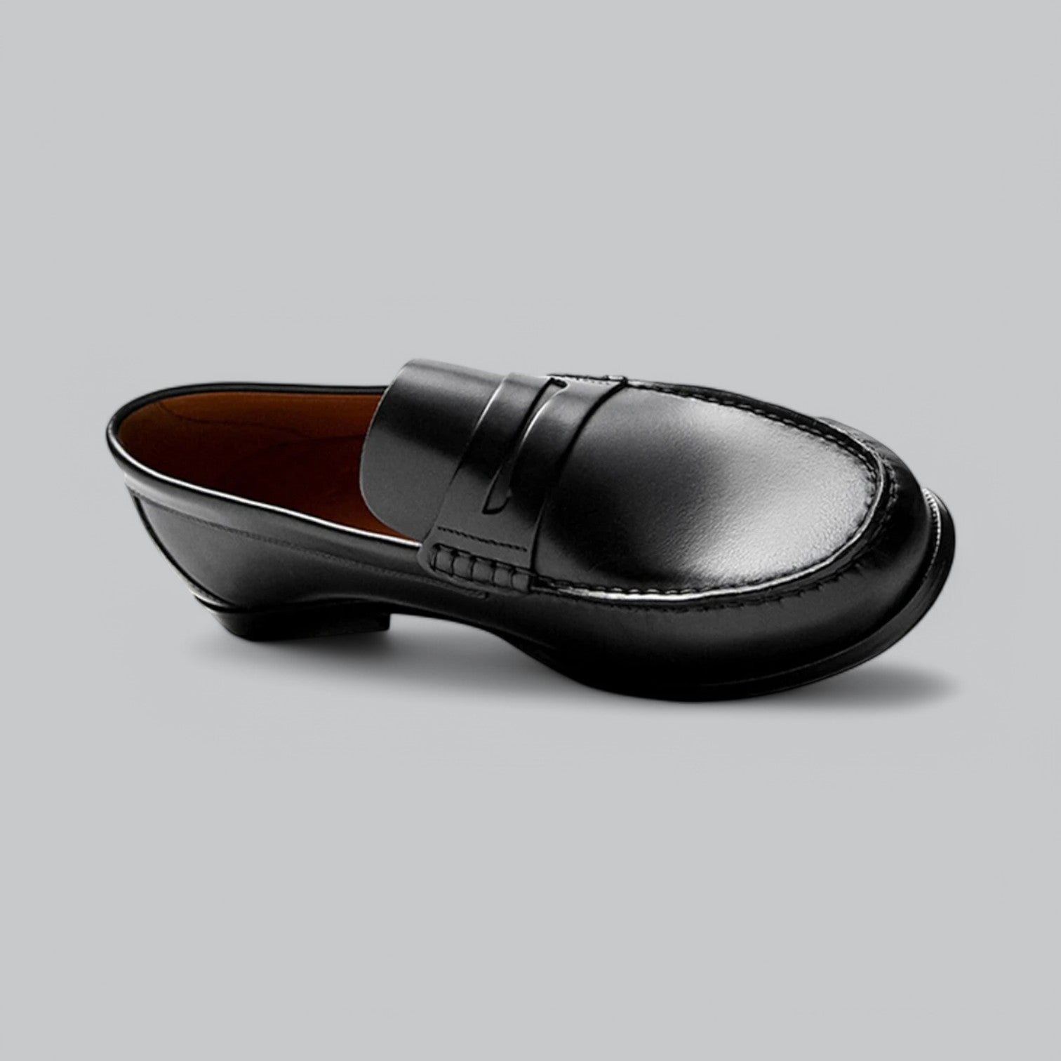 Herren Klassische Lederloafer – Elegantes Penny-Design