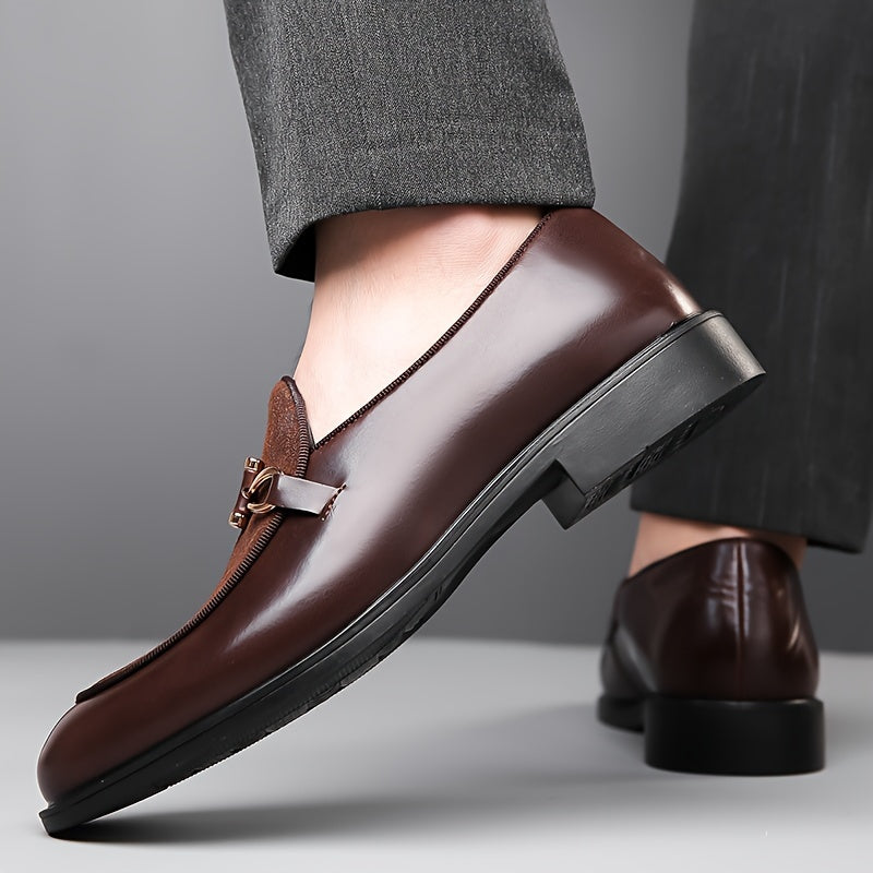 Herren Leder Slipper – Elegante Slip-On Schuhe