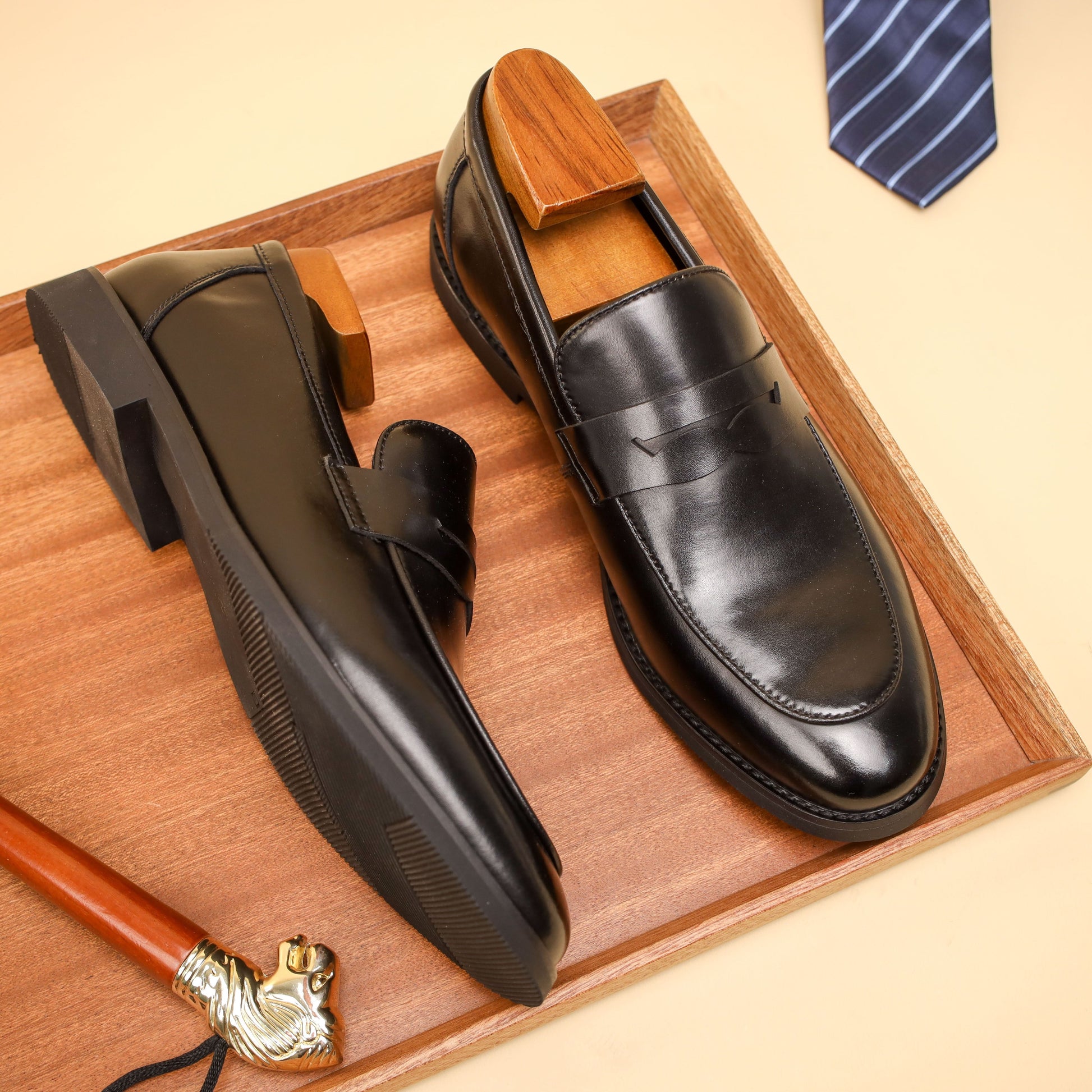 Herren Leder Loafers – Elegante und Bequeme Slip-On Schuhe