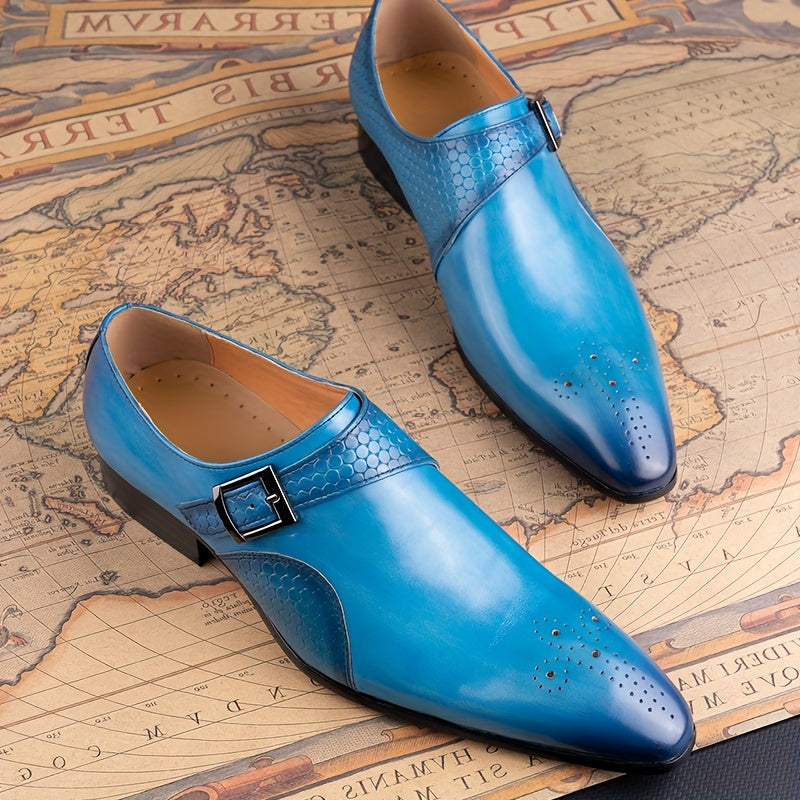 Herren Elegante Leder Slip-On Schuhe – Stilvolles und Bequemes Design