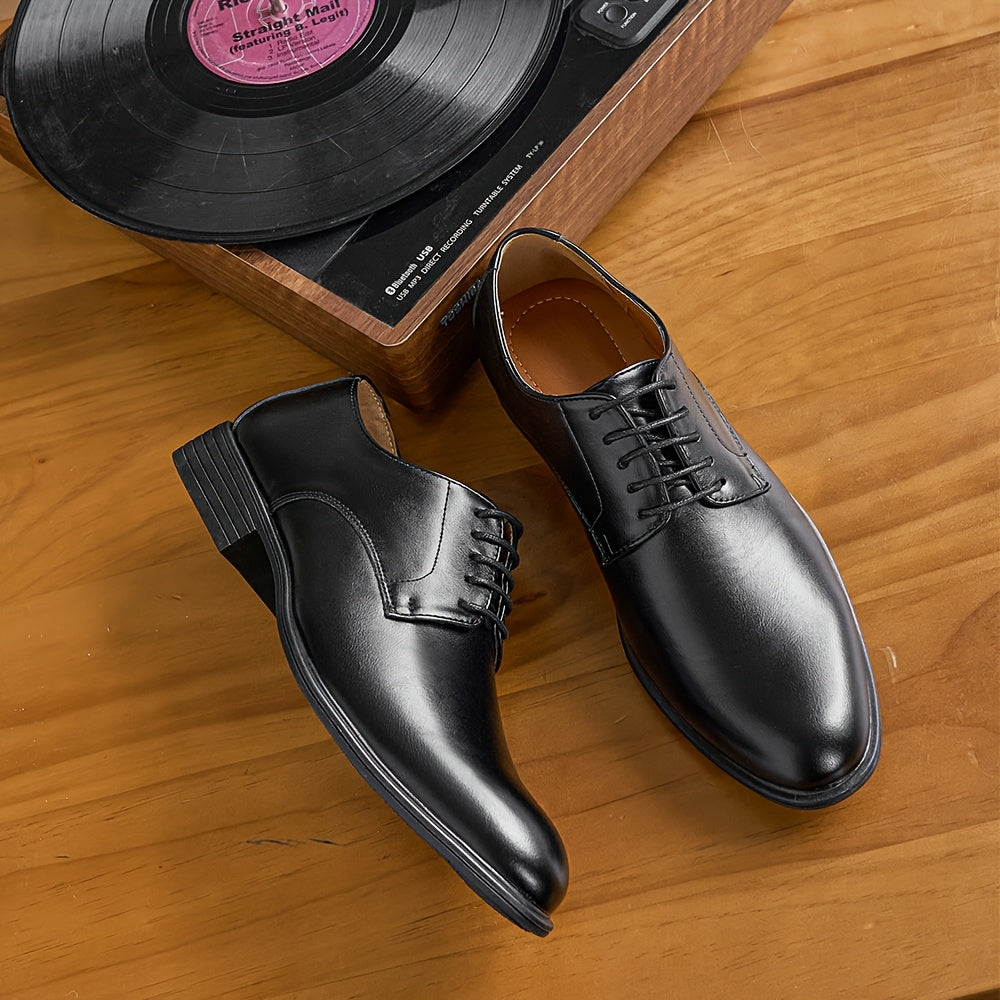 Herren Leder Dress-Schuhe – Klassische Schnürformelle Schuhe