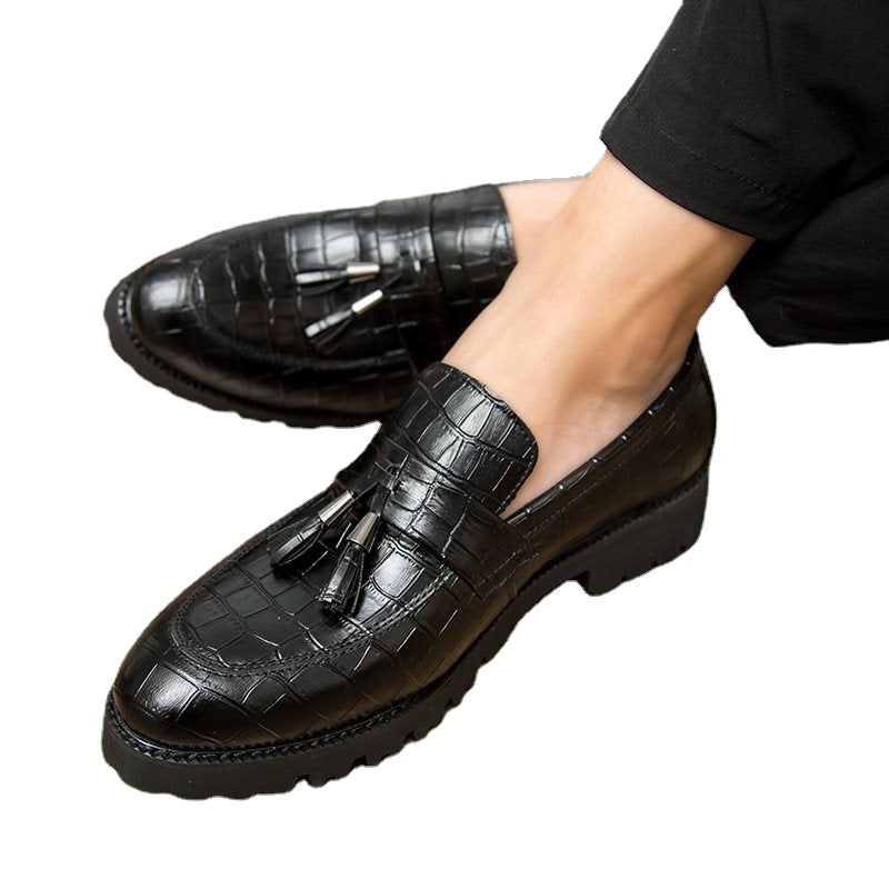Herren Tassel Loafers – Stilvolle Formelle Slip-On Schuhe
