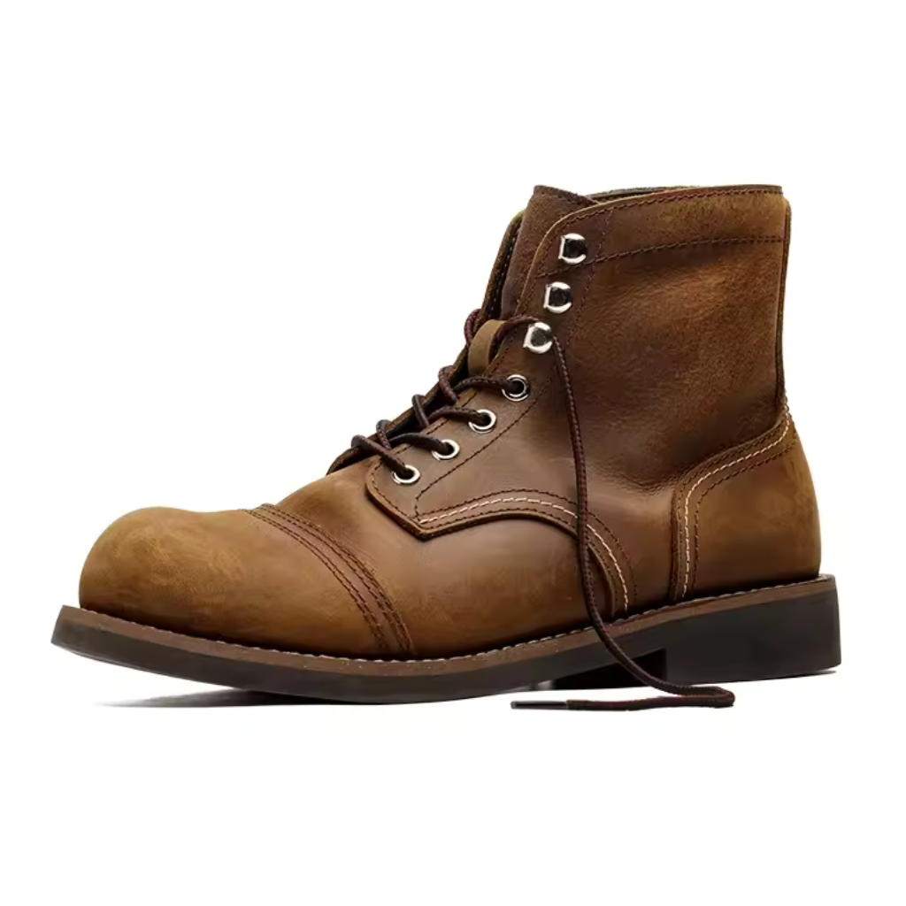 Herren Leder Boots – Robuste und Bequeme Schuhe