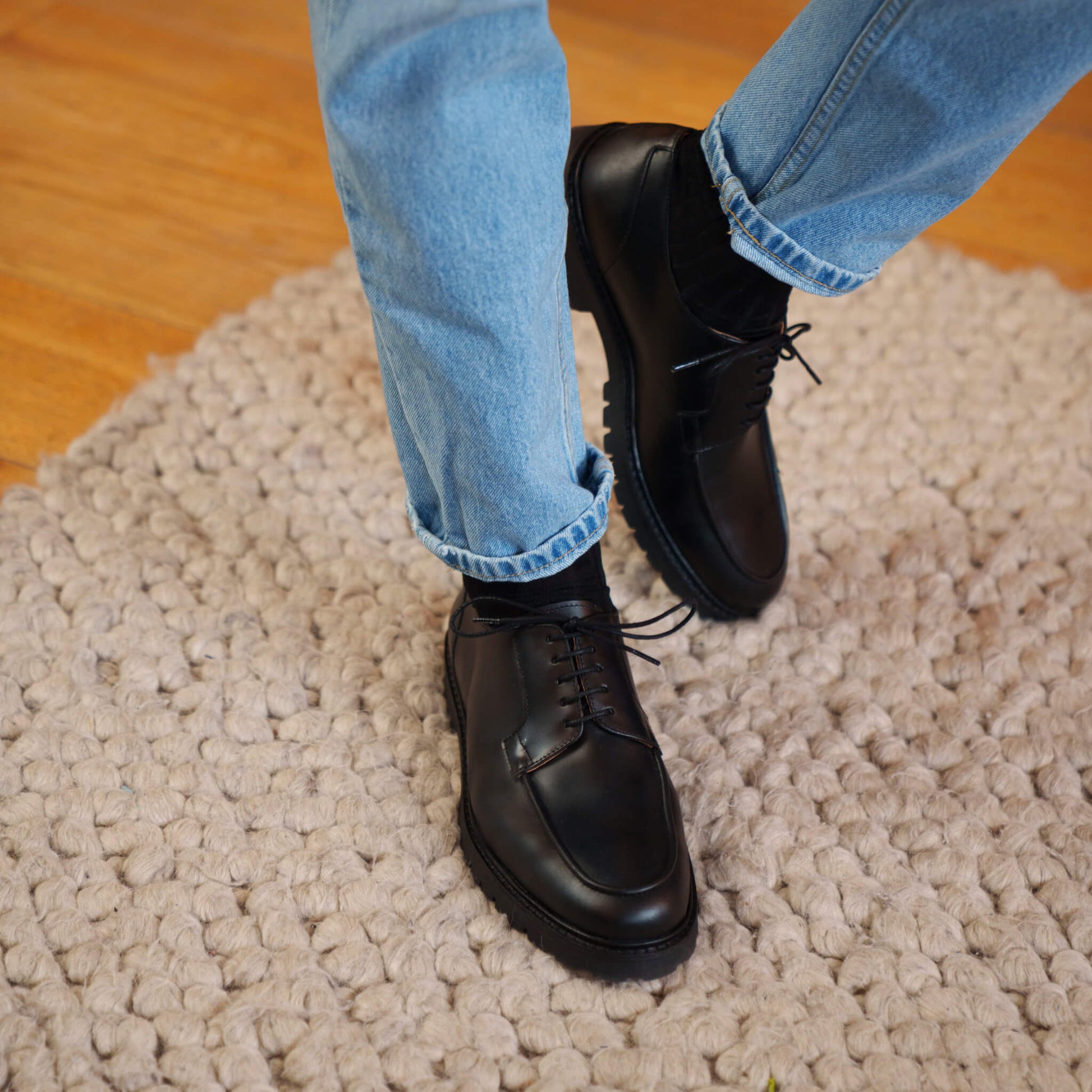 Herren Leder Schnürschuhe – Bequeme und Stilvolle Lässige Schuhe