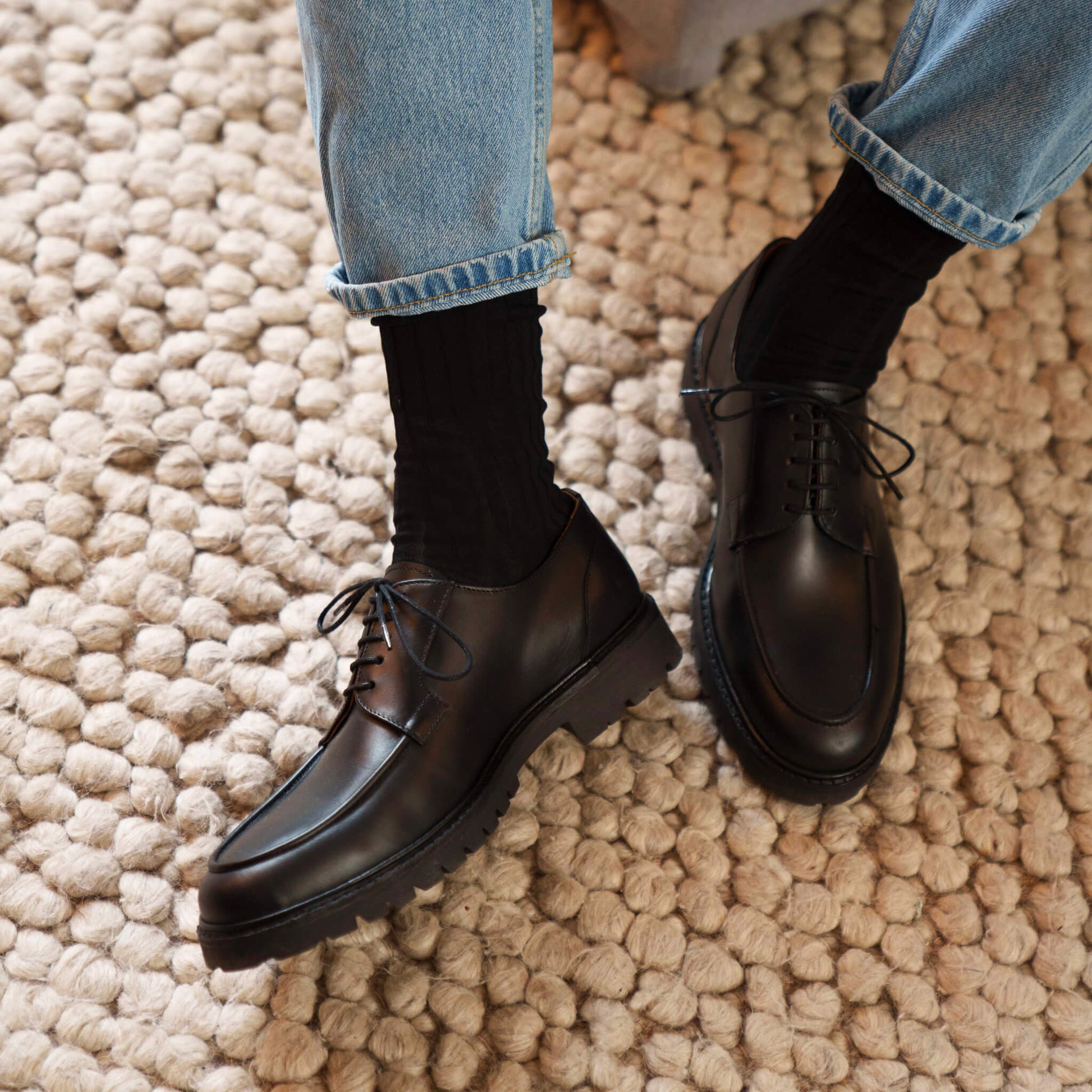 Herren Leder Schnürschuhe – Bequeme und Stilvolle Lässige Schuhe