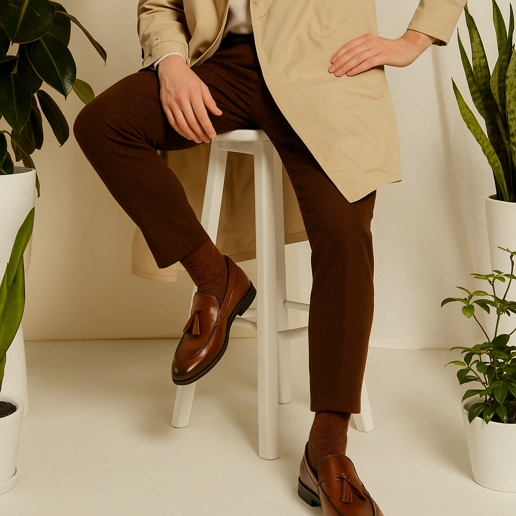 Herren Quastenloafer – Klassisches Slip-On-Design