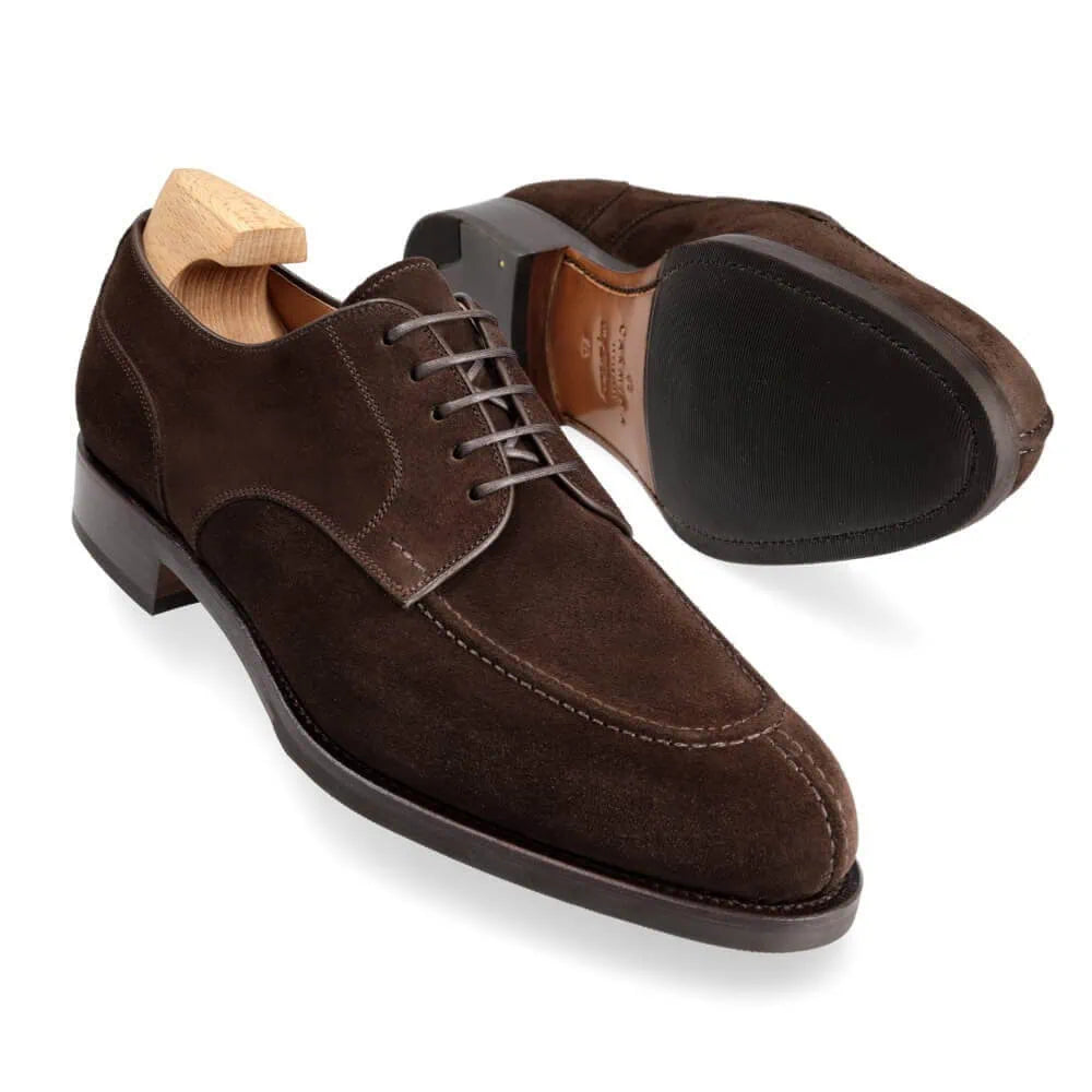 Herren Suede Derby-Schuhe – Stilvolle und Bequeme Formelle Schuhe