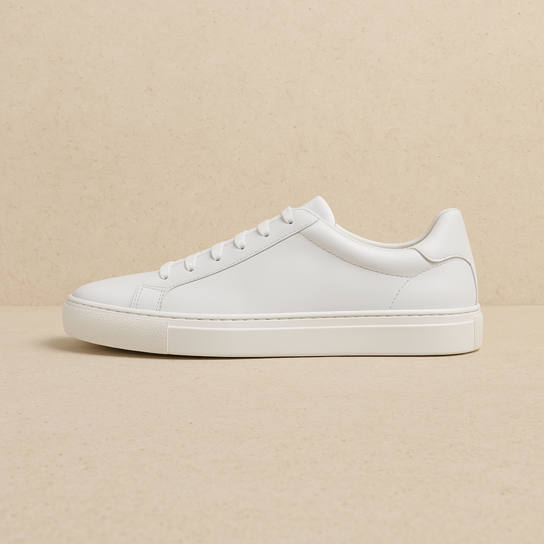 Zeitlose Low-Top-Ledersneaker – Eleganter minimalistischer Old-Money-Stil