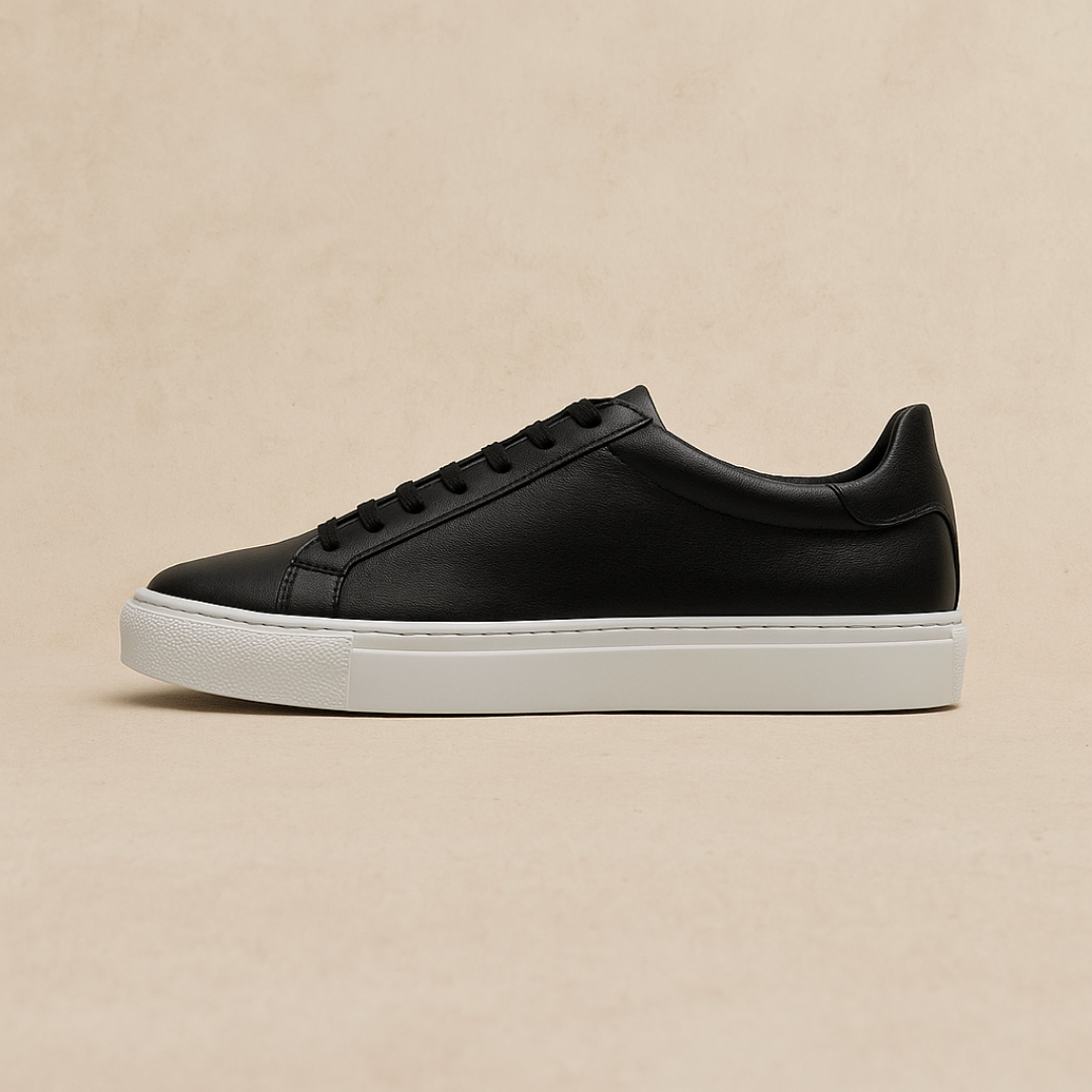 Zeitlose Low-Top-Ledersneaker – Eleganter minimalistischer Old-Money-Stil