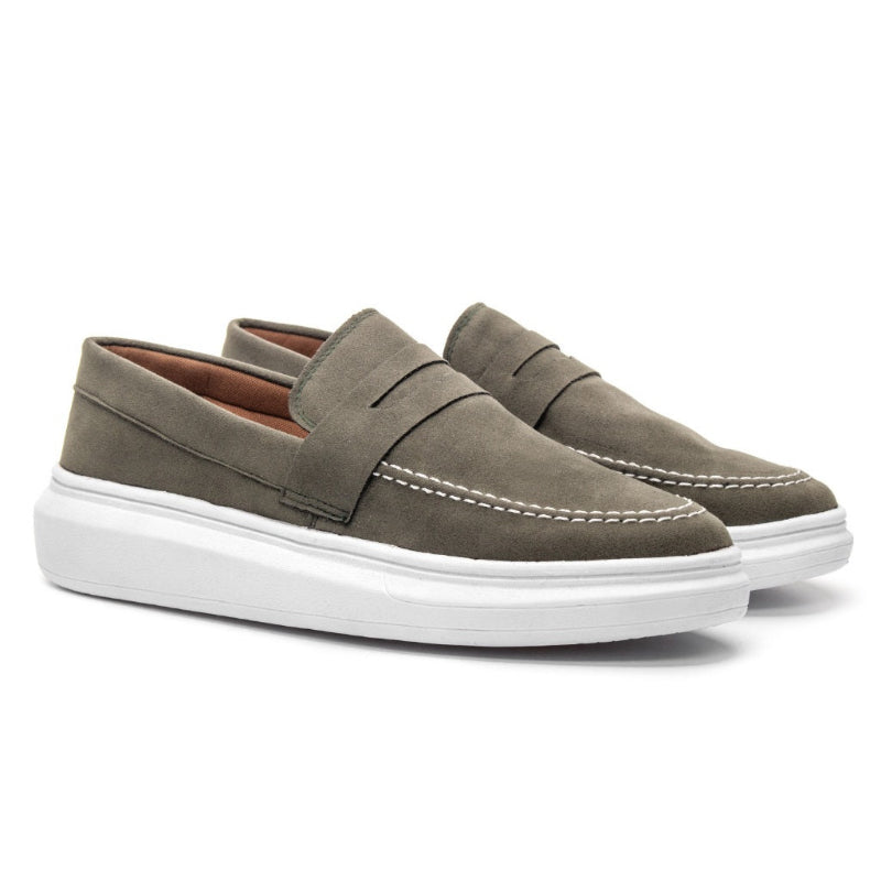 Herren Loafer aus Navy-Wildleder – Eleganter Freizeitkomfort