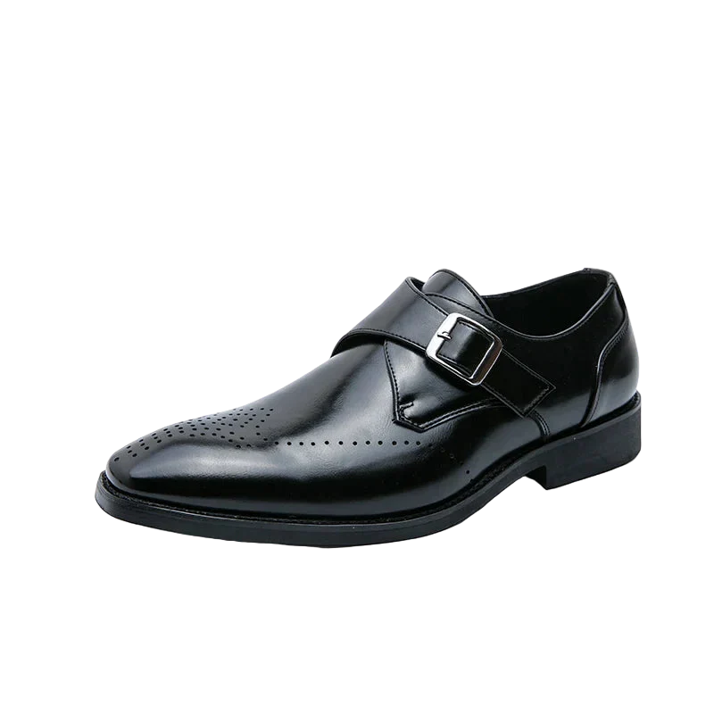 Herren Formelle Monk Strap Schuhe – Leder Dress-Schuhe