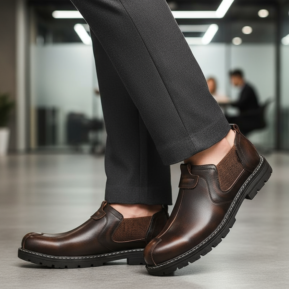 Herren Slip-On Dress-Schuhe – Bequeme und Lässige Schuhe