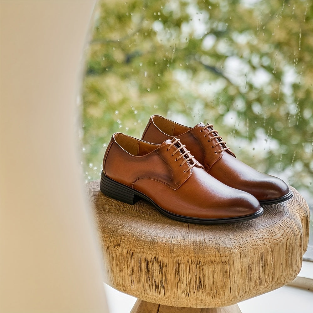 Herren Leder Dress-Schuhe – Klassische Schnürformelle Schuhe