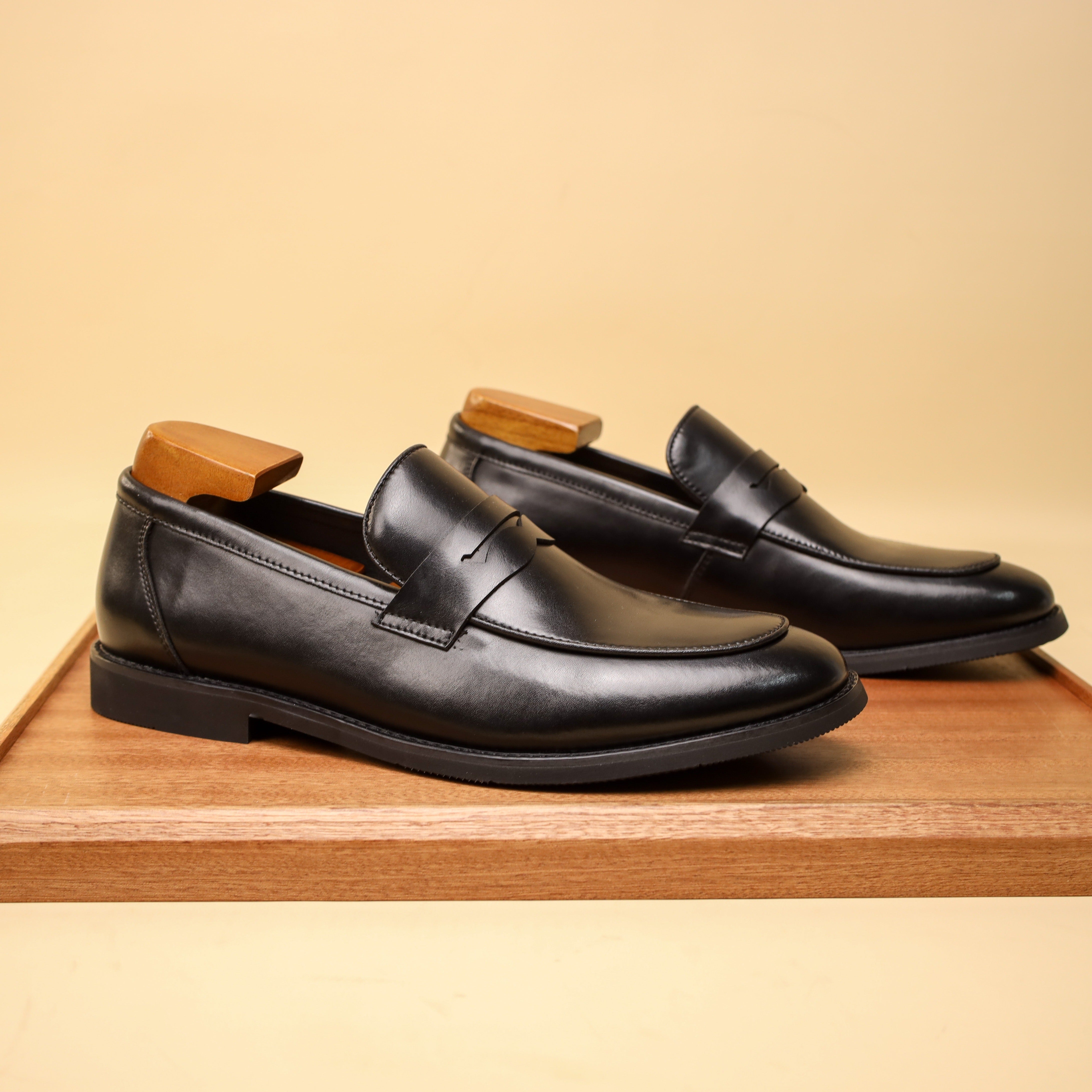 Herren Leder Loafers – Elegante und Bequeme Slip-On Schuhe