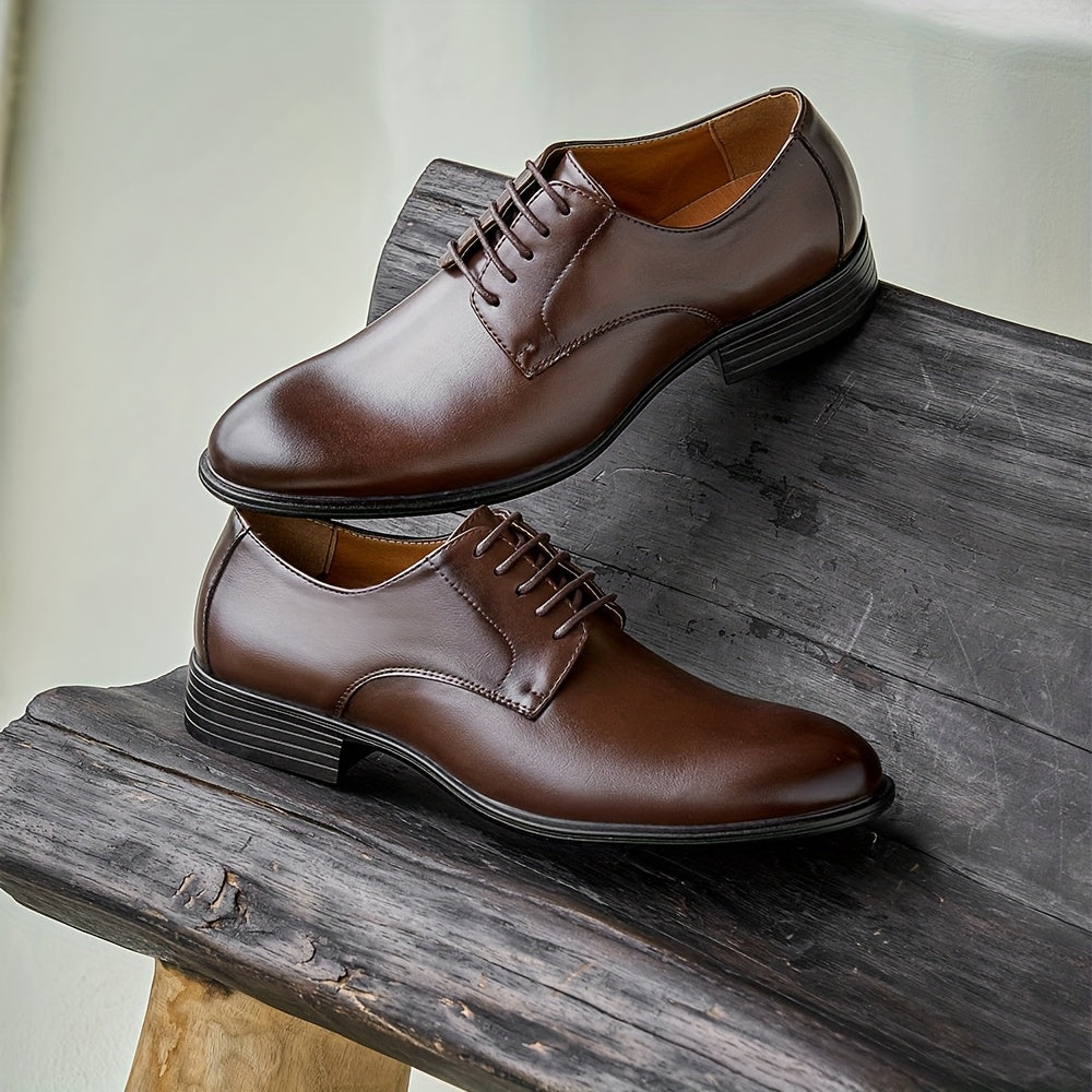 Herren Leder Dress-Schuhe – Klassische Schnürformelle Schuhe