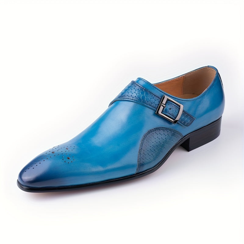 Herren Elegante Leder Slip-On Schuhe – Stilvolles und Bequemes Design