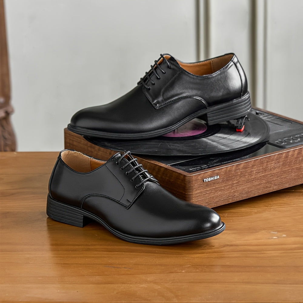 Herren Leder Dress-Schuhe – Klassische Schnürformelle Schuhe