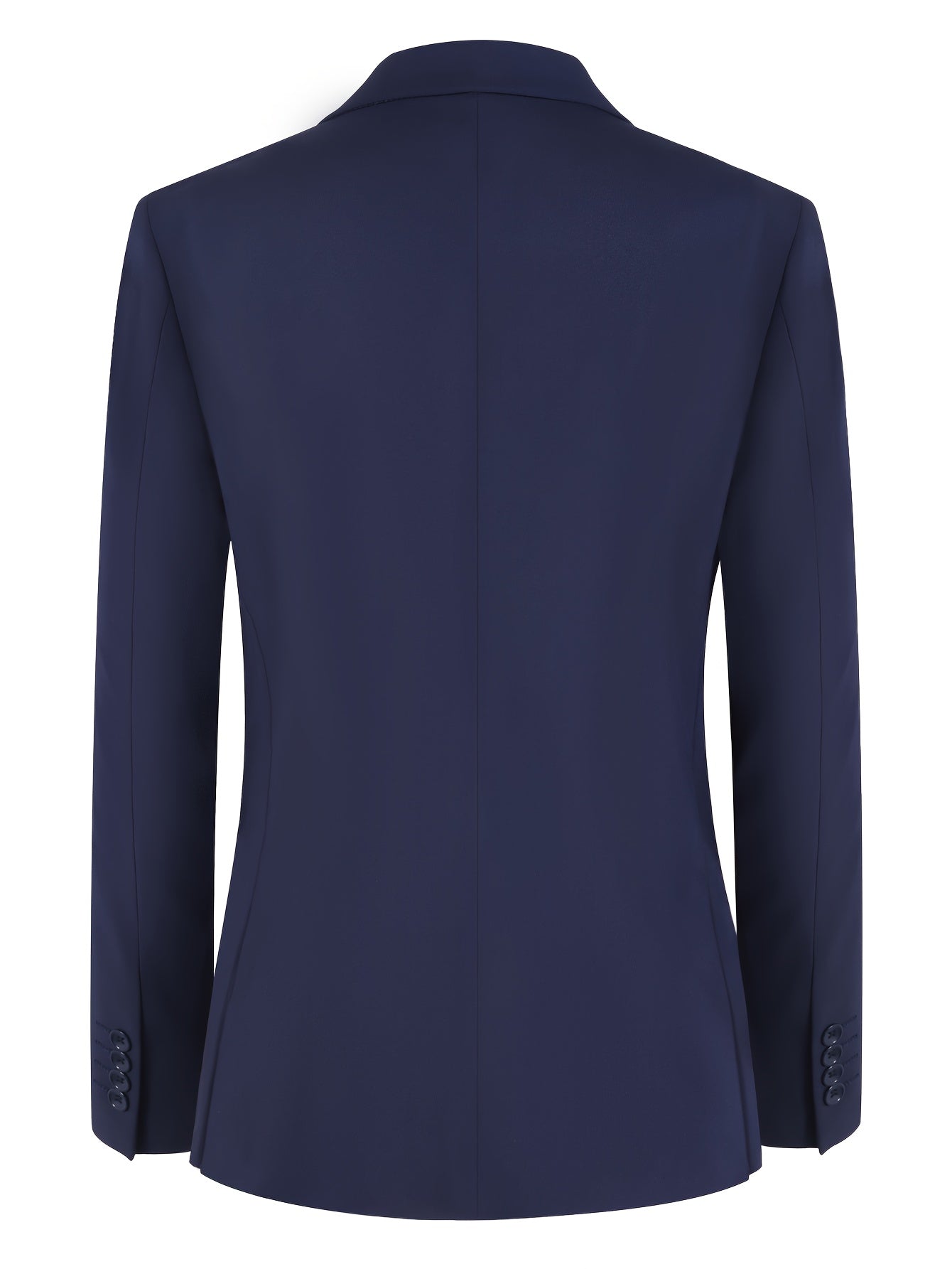 Herren schwarzer taillierter Anzug – Elegantes und modernes Design mit Gürtel