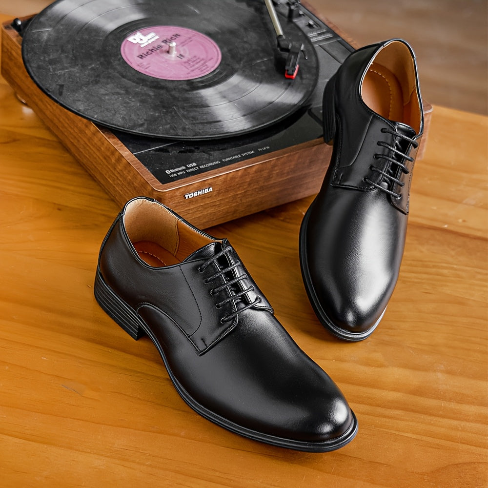 Herren Leder Dress-Schuhe – Klassische Schnürformelle Schuhe