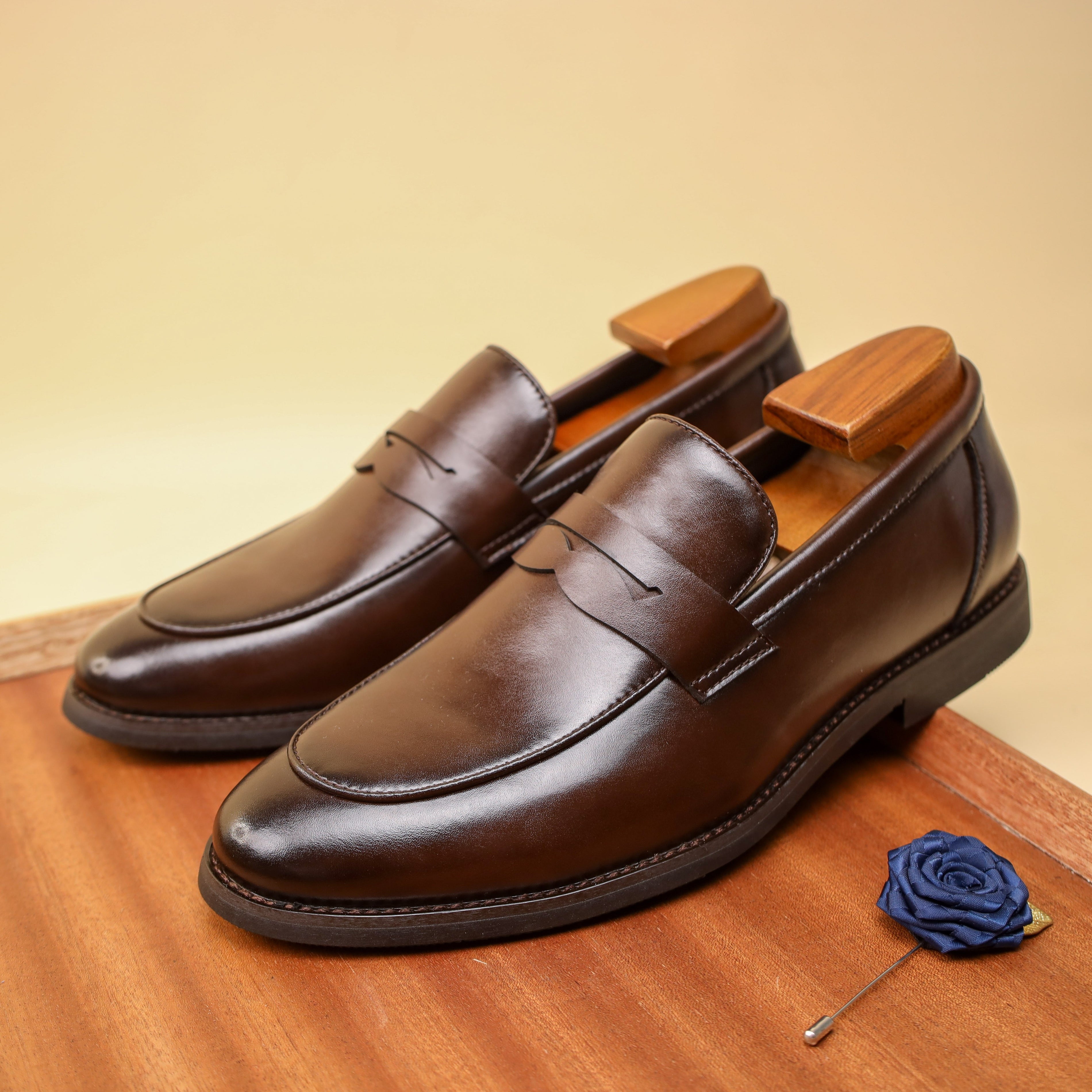 Herren Leder Loafers – Elegante und Bequeme Slip-On Schuhe