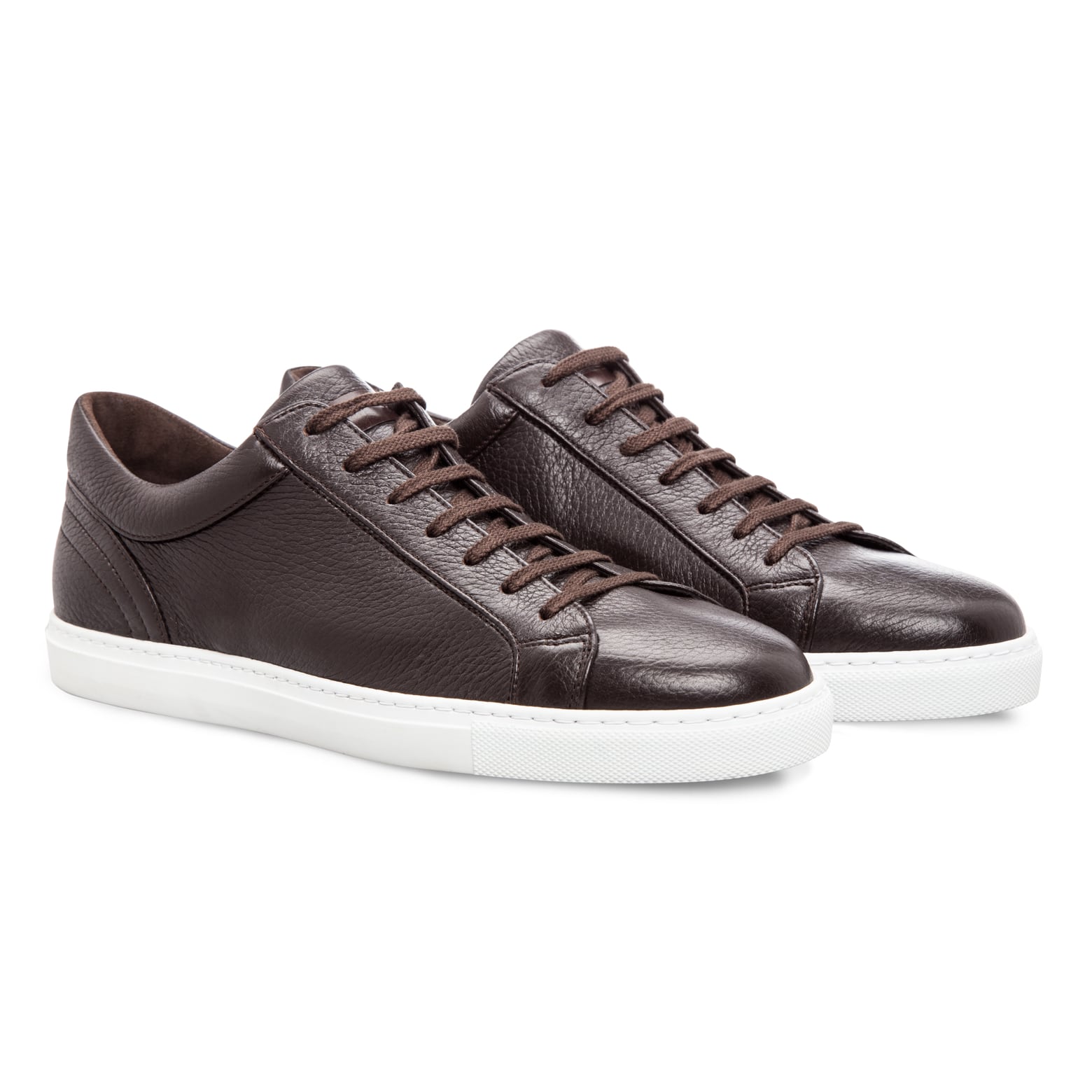 Herren Schwarze Ledersneaker – Eleganter Alltagsstil