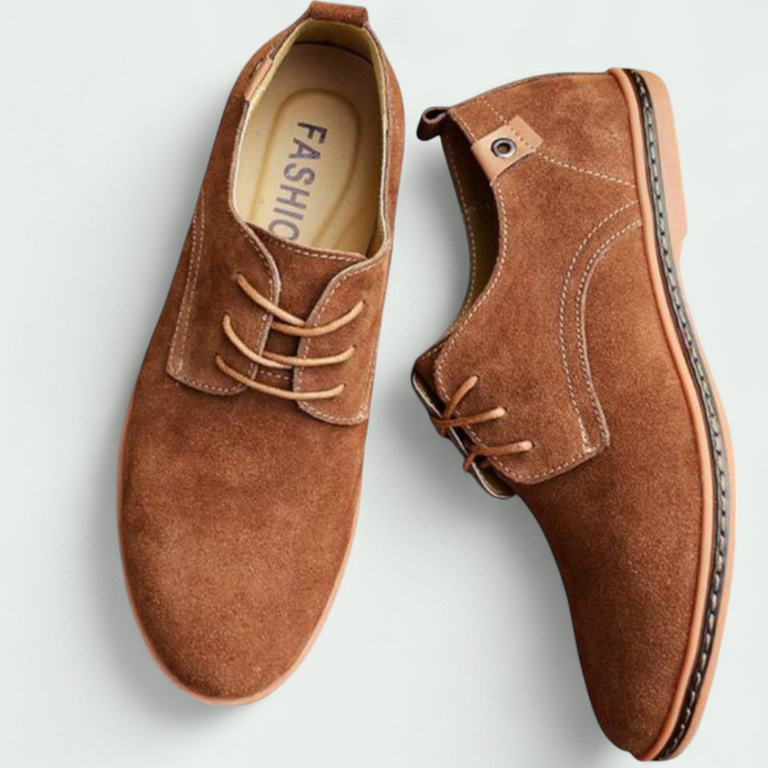 Herren Wildleder Schnürschuhe – Leger und Bequem mit Stylischem Design