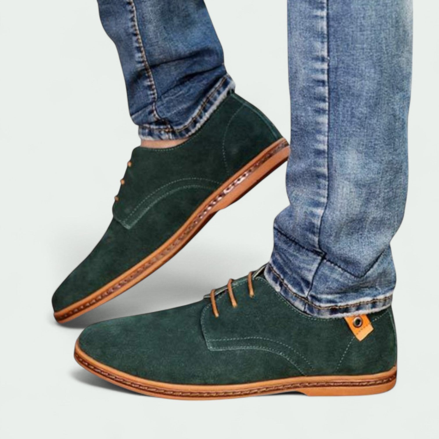 Herren Wildleder Schnürschuhe – Leger und Bequem mit Stylischem Design
