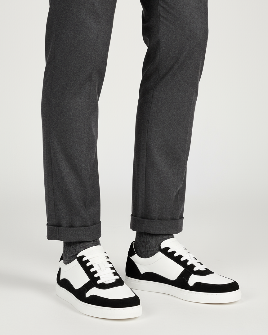 Herren Sneakers – Stilvolle Lässige Schnürschuhe