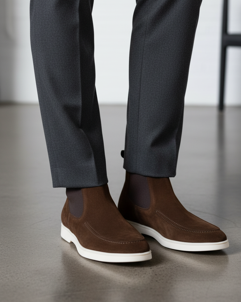 Herren Chelsea Stiefel – Bequeme Anzugschuhe zum Hineinschlüpfen