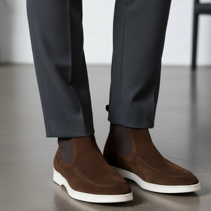 Herren Chelsea Stiefel – Bequeme Anzugschuhe zum Hineinschlüpfen