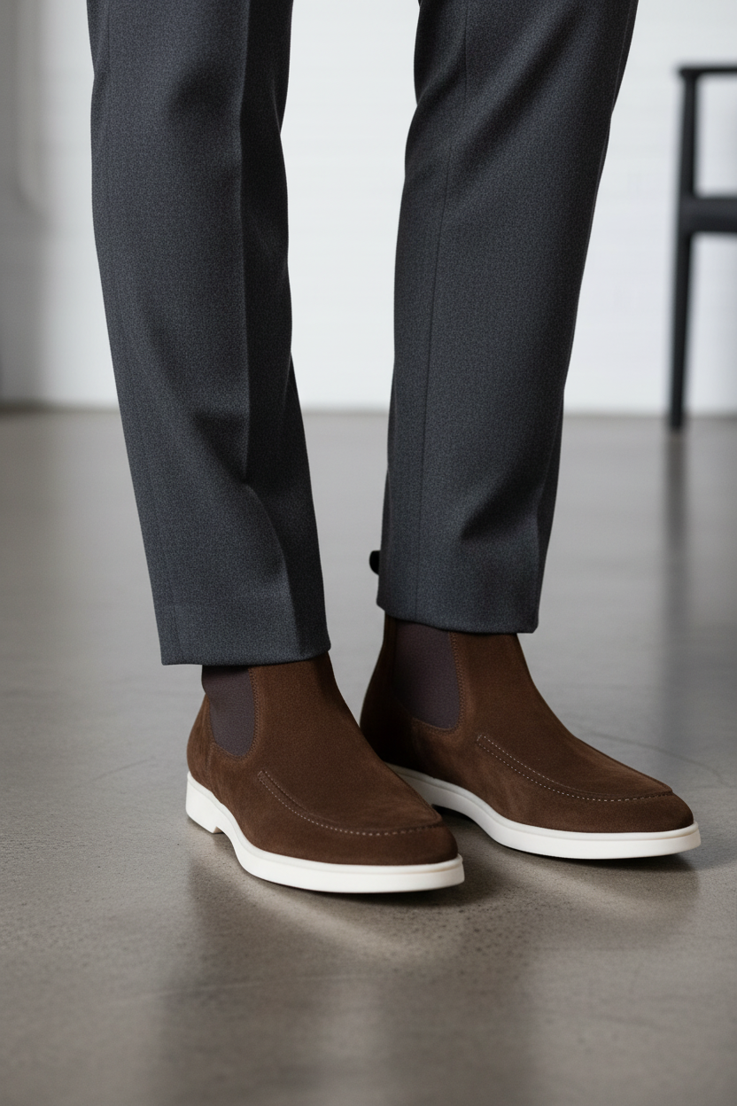 Herren Chelsea Stiefel – Bequeme Anzugschuhe zum Hineinschlüpfen