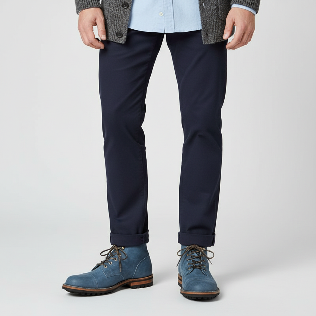 Herren Schnürboots – Robuste und Bequeme Outdoor-Schuhe