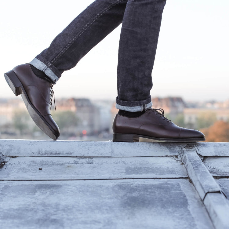 Herren Klassische Oxfordschuhe – Formelles Schnürdesign